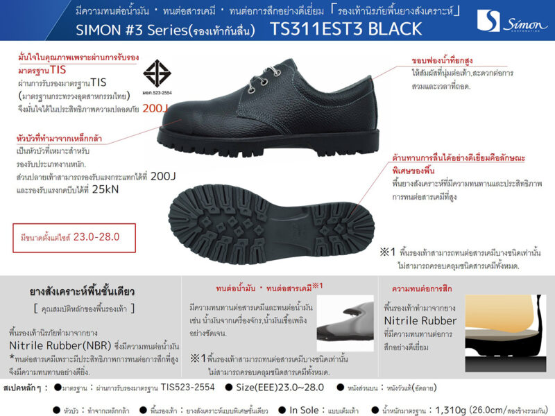 Simon TS311EST3 BLACK - Image 2